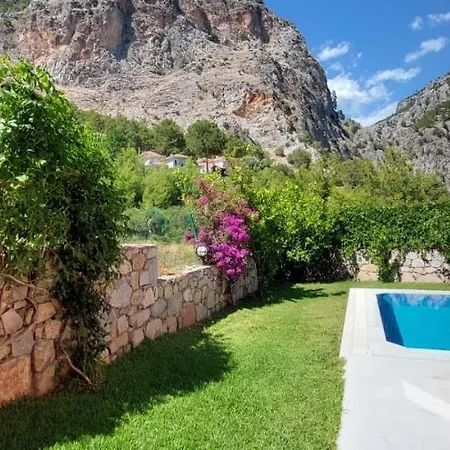 Villa Gocek Dag Manzarali Doga Icinde Havuzlu *